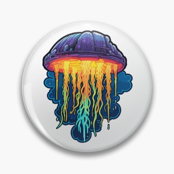 Item preview, Glowing Electric Jellyfish designed and sold by Artwyz.