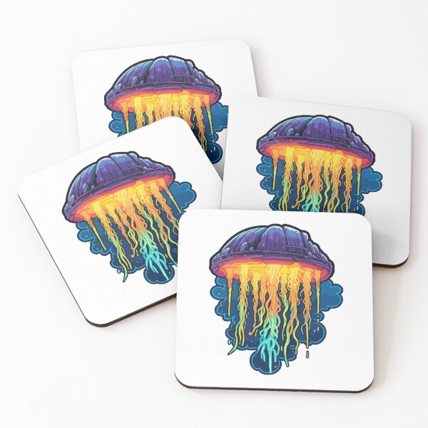 Item preview, Glowing Electric Jellyfish designed and sold by Artwyz.