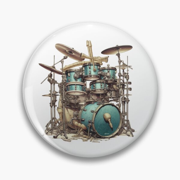 Item preview, Drum Kit Artwork designed and sold by xplorecolour.