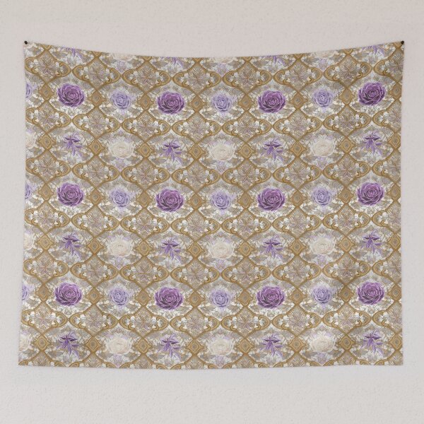 Item preview, crochet tablecloth, openwork knitting, pattern designed and sold by AvotArt.