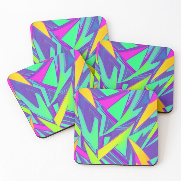 Item preview, Neon pattern colors designed and sold by Artcolage87.
