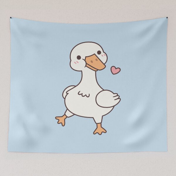 Item preview, Cute Happy Goose Waddling designed and sold by rustydoodle.