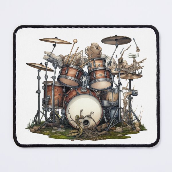 Item preview, Drum Kit Artwork designed and sold by xplorecolour.