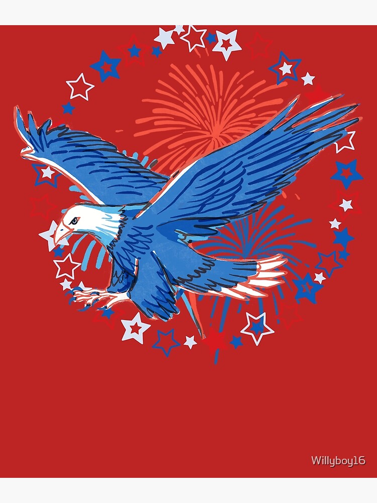 PATRIOTIC FLYING EAGLE