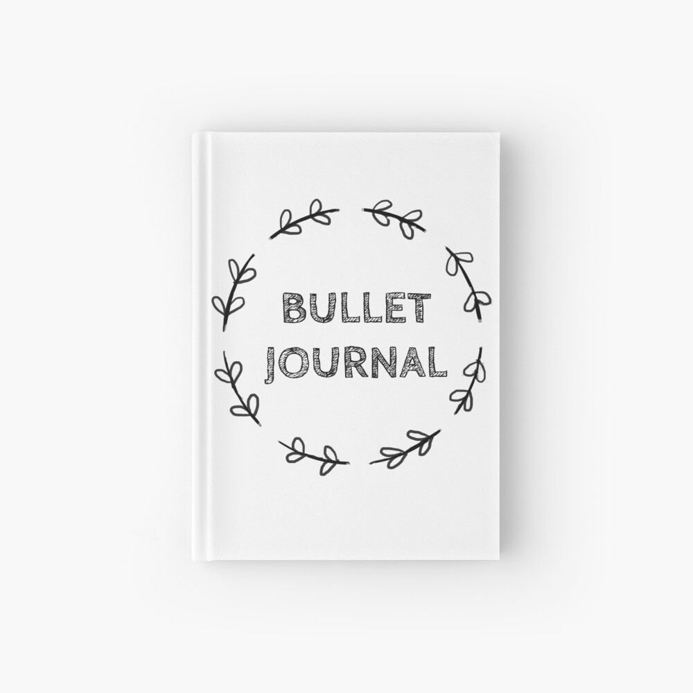 Simple Bullet Journal Hardcover Journal For Sale By Chromelion Redbubble 0730