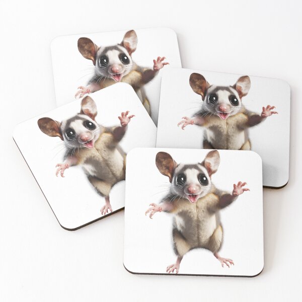 Item preview, Adorable Pixar-Inspired Sugar Glider | Premium Quality Graphic Art designed and sold by DoPrint.