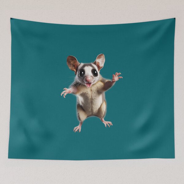 Item preview, Adorable Pixar-Inspired Sugar Glider | Premium Quality Graphic Art designed and sold by DoPrint.