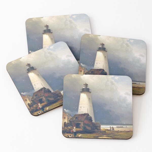 Item preview, Sandy Hook Lighthouse by Moran designed and sold by tomorrowsart.