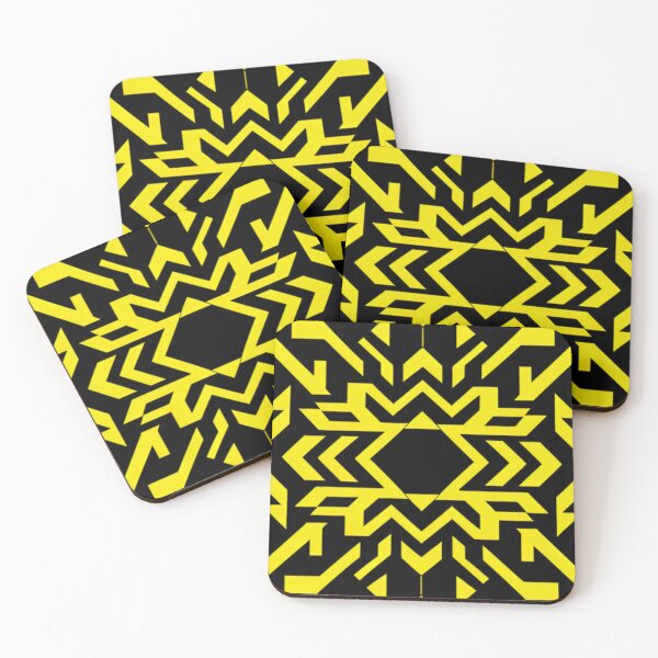 Item preview, Yellow black pattern designed and sold by Artcolage87.