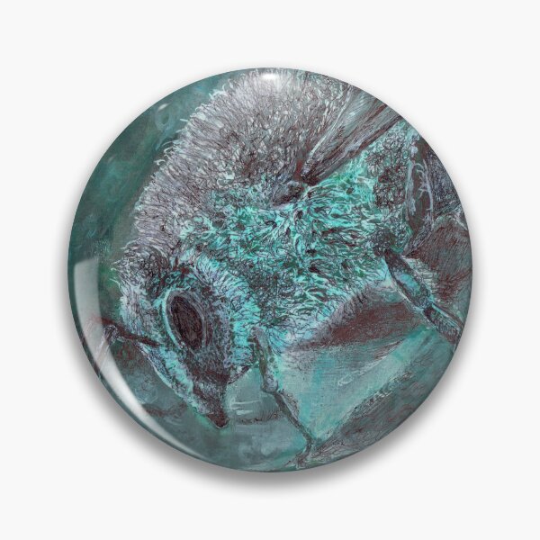 Item preview, Dark Green Bee designed and sold by nonsenseflower.