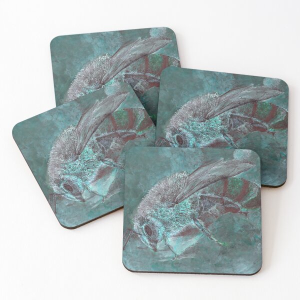 Item preview, Dark Green Bee designed and sold by nonsenseflower.