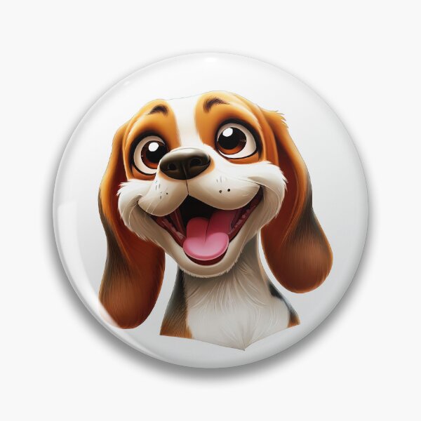 Item preview, Adorable Nose: Cartoon Beagle Terrier Character designed and sold by NinosDelViento.