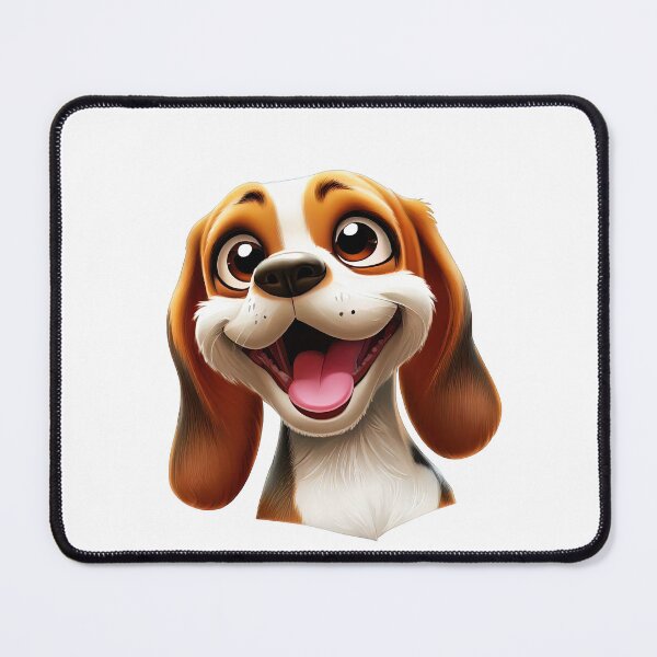 Item preview, Adorable Nose: Cartoon Beagle Terrier Character designed and sold by NinosDelViento.