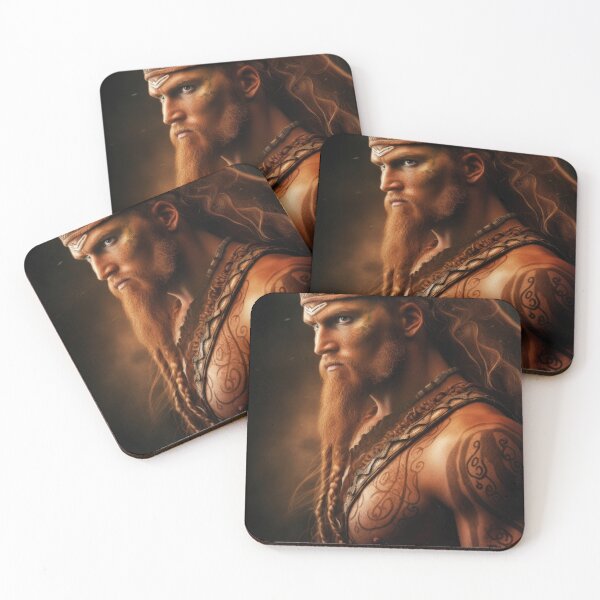 Item preview, Airbrush of a Celtic Warrior designed and sold by NoWayy.