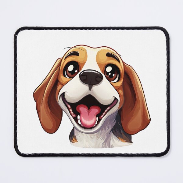 Item preview, Beagle Buddy: Cartoon Canine Artwork designed and sold by NinosDelViento.