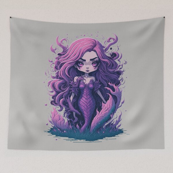 Item preview, Anime Siren Fantasy Mermaid T shirt and phone case designed and sold by VenusCole.