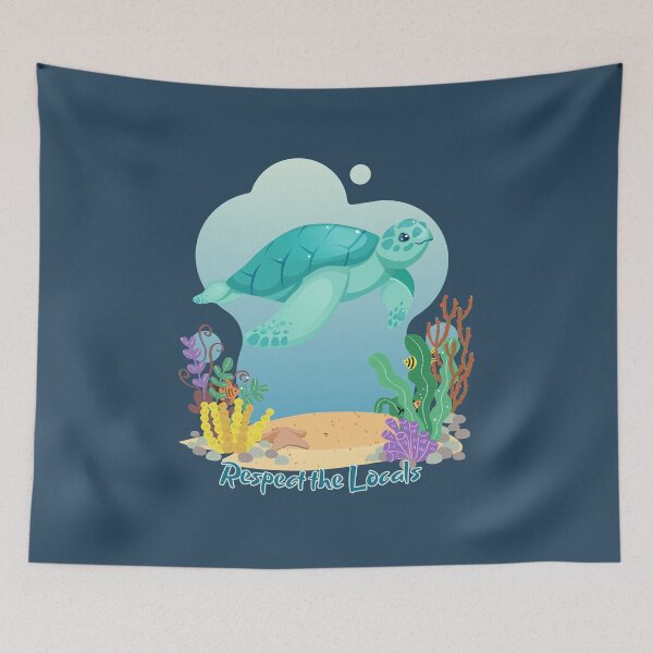 Item preview, Respect Your Local Sea Turtles designed and sold by Adrian Krueger.