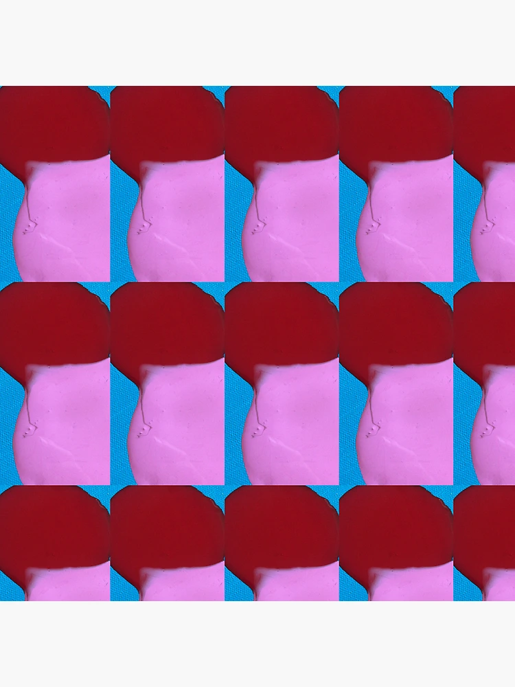 Thumbnail 4 of 4, Clock, Abstract Pink designed and sold by Victoria Milner.