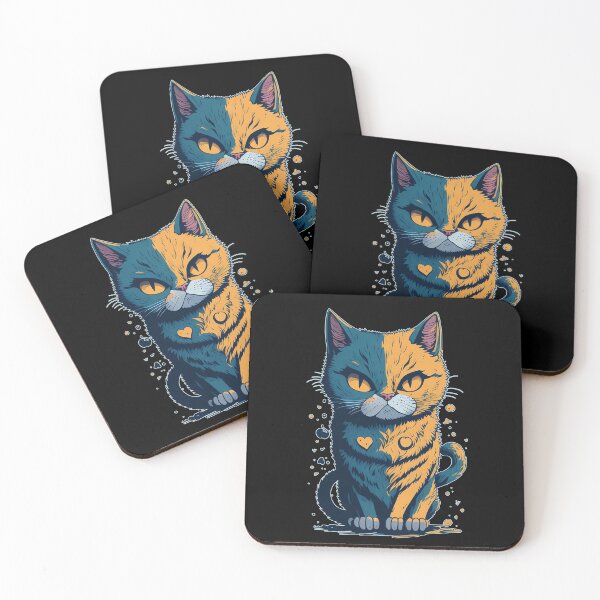 Item preview, From Grumpy to Goofy: Exploring the Range of Cat Miaw Expressions, Cat Meow, Silly Meow designed and sold by Paolospresent.