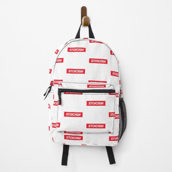 Item preview, Stoicism Red and White Text designed and sold by stoicjimny.