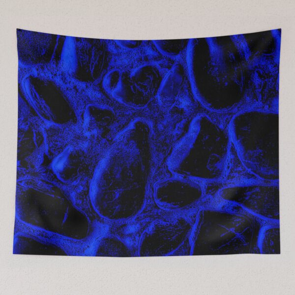 Item preview, Buddha Vibes blue abstract designed and sold by Buda--Vibes.