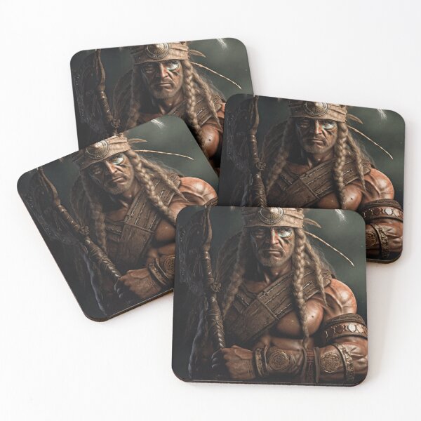 Item preview, Airbrush of a Celtic Warrior designed and sold by NoWayy.