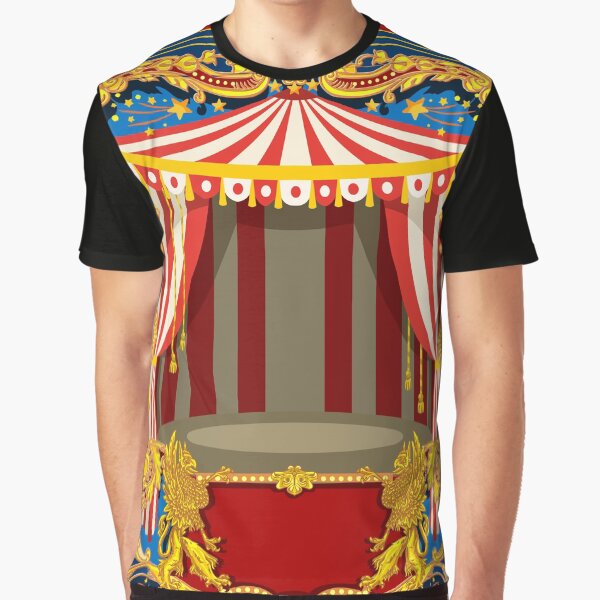 Carnival Circus Vintage Graphic T-Shirt