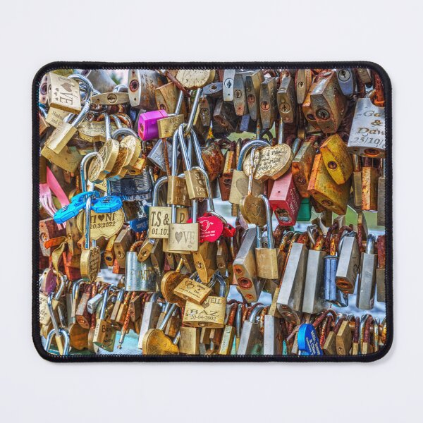 Item preview, Padlocks On lovelock Bridge, Bakewell, England designed and sold by Paul Thompson Photography.