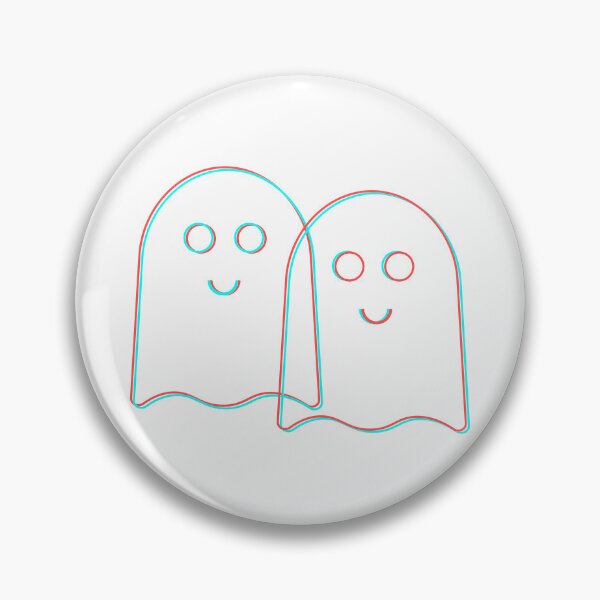 Item preview, Two Cute Transparent Ghost Couple designed and sold by TheHellSong.