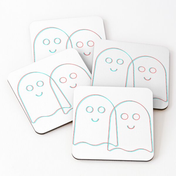 Item preview, Two Cute Transparent Ghost Couple designed and sold by TheHellSong.