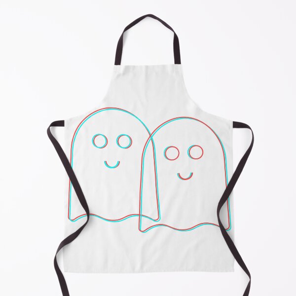 Item preview, Two Cute Transparent Ghost Couple designed and sold by TheHellSong.