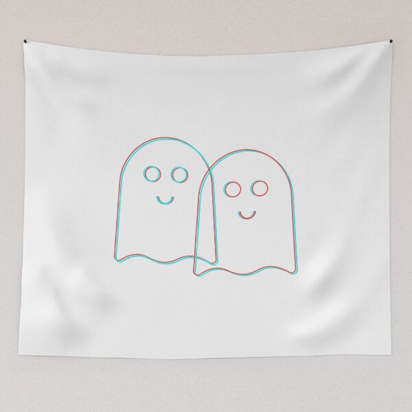 Item preview, Two Cute Transparent Ghost Couple designed and sold by TheHellSong.