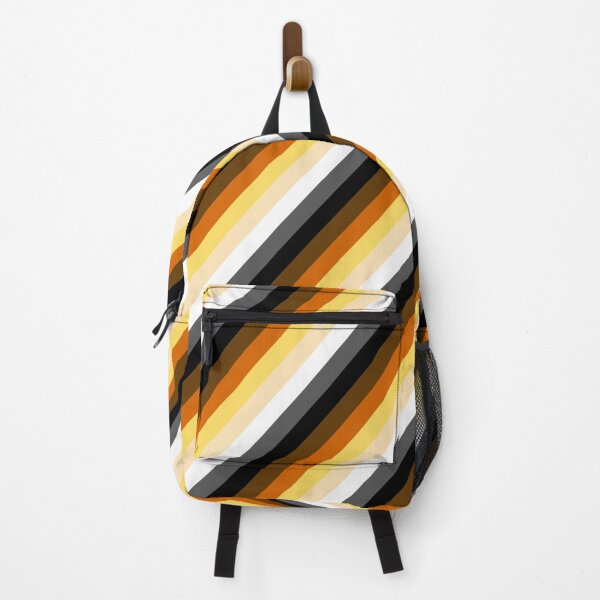 Item preview, Diagonally Striped Gay Bear Pride Flag designed and sold by ontrendshirts.