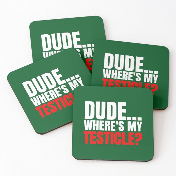 Item preview, Dude Where_s My Testicles, Testicle Amputee, Orchiectomy, Testicle Amputation, Neutering, Testicle(1) designed and sold by vaomuavai.