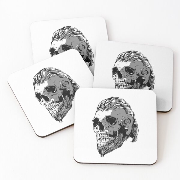 Item preview, Skull Viking warrior designed and sold by JanooFactory.