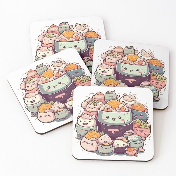 Item preview, Kawaii Sushi: Oishii Gozen designed and sold by MagikKotik.