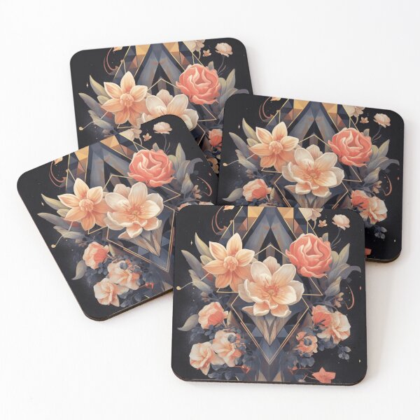 Item preview, Geometric Floral art designed and sold by HJEL.