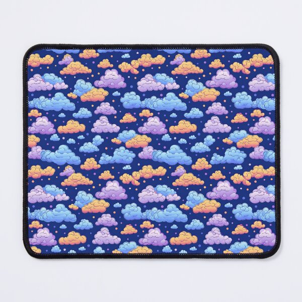 Item preview, Blue Orange Purple Cloud Pattern designed and sold by HVIUXLEE.