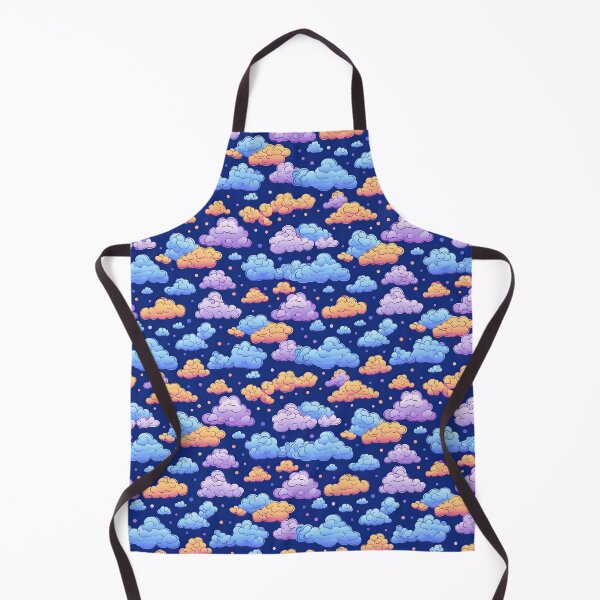 Item preview, Blue Orange Purple Cloud Pattern designed and sold by HVIUXLEE.