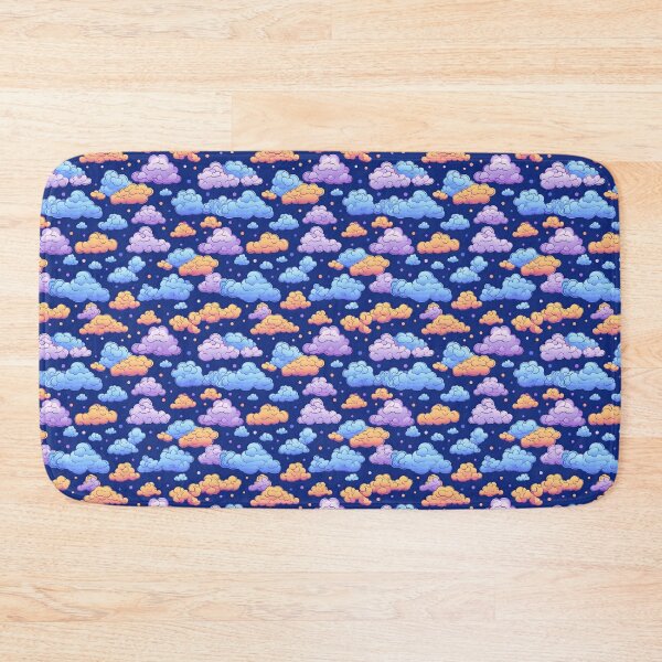 Item preview, Blue Orange Purple Cloud Pattern designed and sold by HVIUXLEE.