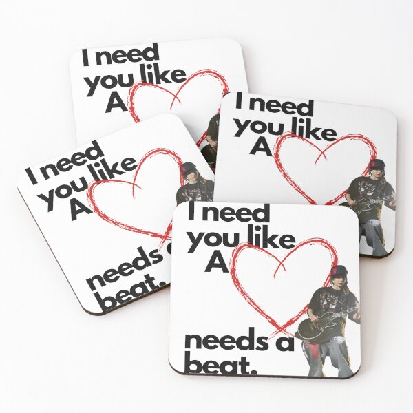 Item preview, I need you like a heart needs a beat | TOM KAULITZ designed and sold by rajatuppal8459.