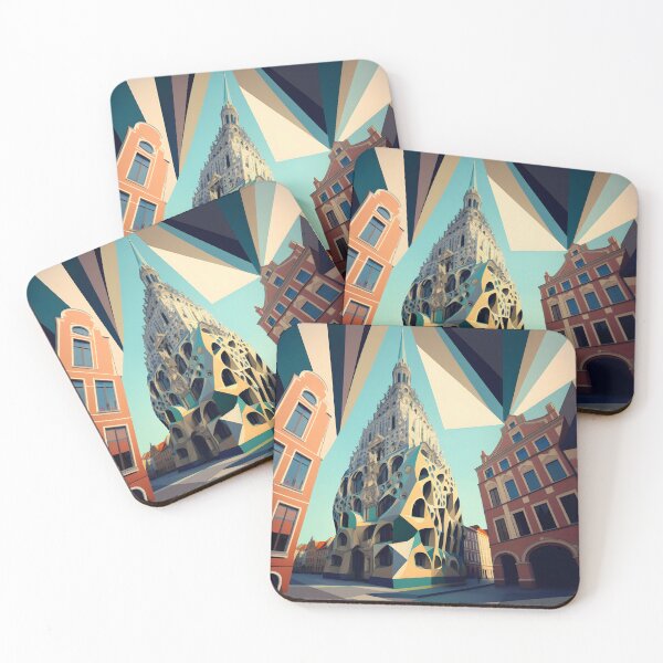 Item preview, Riga in cubism style 2 designed and sold by giggles-omg.