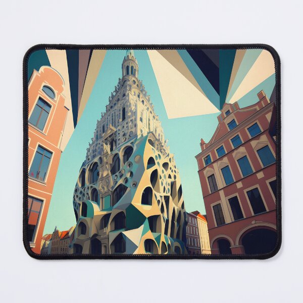 Item preview, Riga in cubism style 2 designed and sold by giggles-omg.
