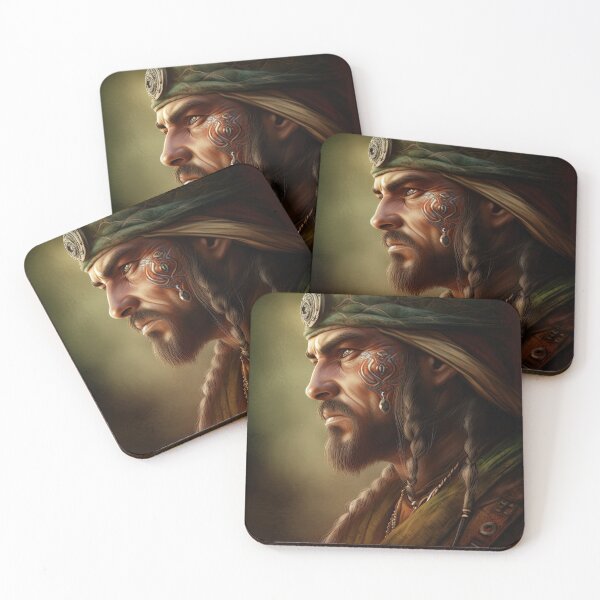 Item preview, Airbrush of a Celtic Warrior designed and sold by NoWayy.
