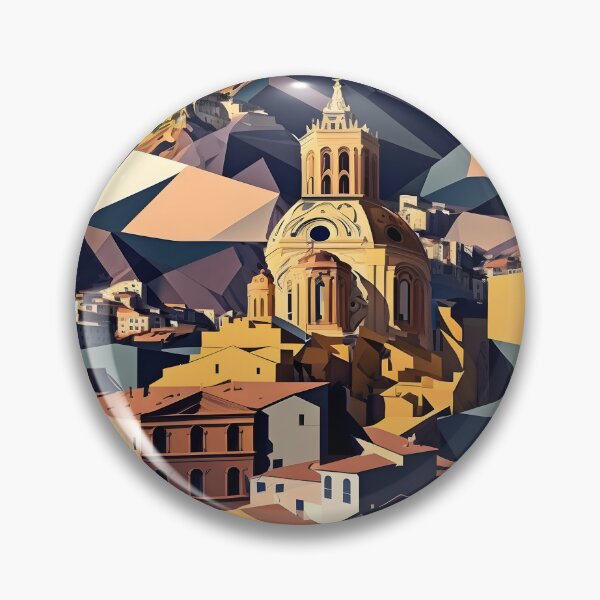 Item preview, Tbilisi in cubism style 4 designed and sold by giggles-omg.