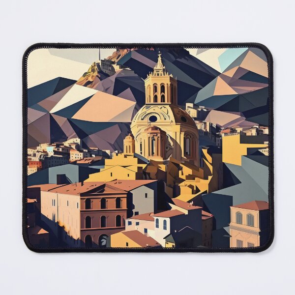 Item preview, Tbilisi in cubism style 4 designed and sold by giggles-omg.