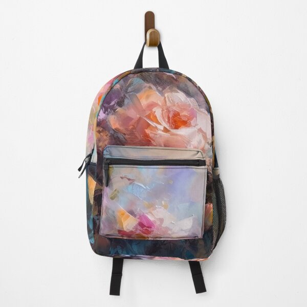 Item preview, Rose Garden Impressionism Painting designed and sold by Red Witch Art.