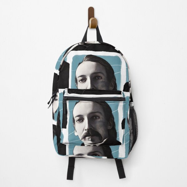Item preview, Scottish novelist Robert Louis Stevenson illustration designed and sold by Litstoy.