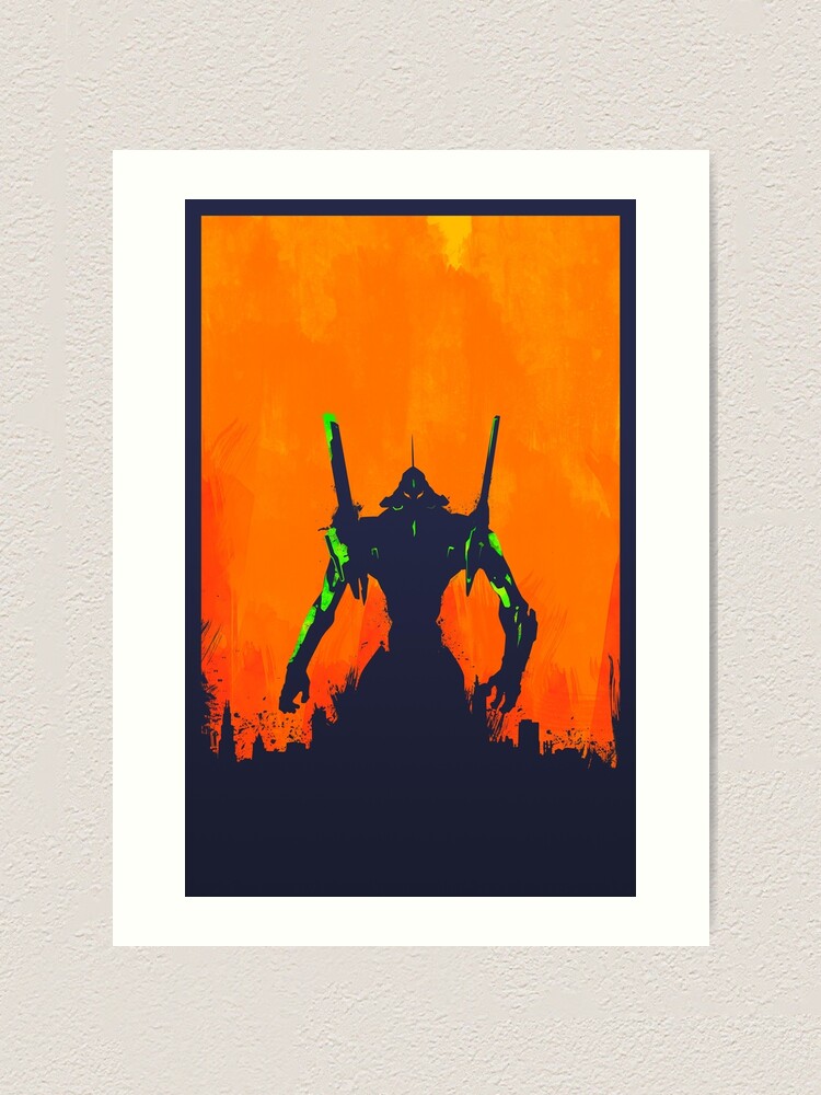 Alternate view of Evangelion Art Print