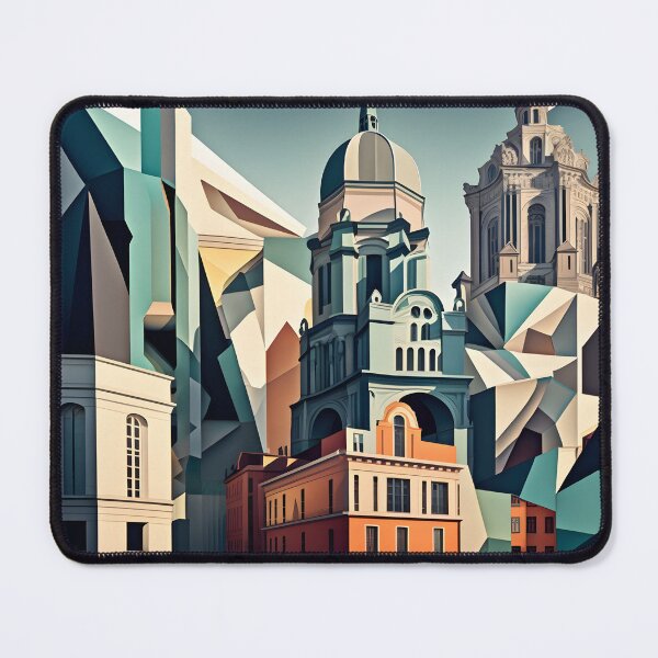 Item preview, Berlin in cubism style 2 designed and sold by giggles-omg.